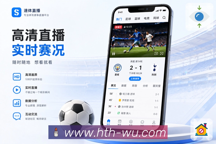 华体会App移动赛况台:单手查比分、切换比赛、查看数据和评论